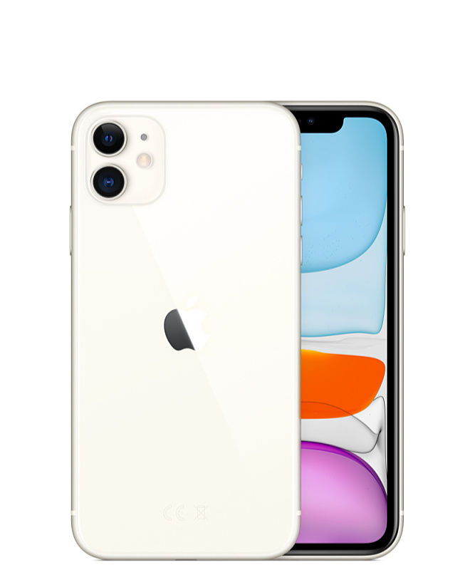 Apple - Okostelefonok, GPS, Tartozkok - Apple iPhone 11 64GB White mhdc3gh/a