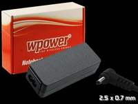 WPOWER - Notebook Kell Acce. - Asus notebook adapter, eredeti 40W Asus 19V 2.1A 2.5x0.7mm, original, 3 prong