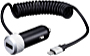 JustMobile - Mobil Kiegsztk - JustMobile Hihgway Duo USB+Lightning auts tlt, fekete